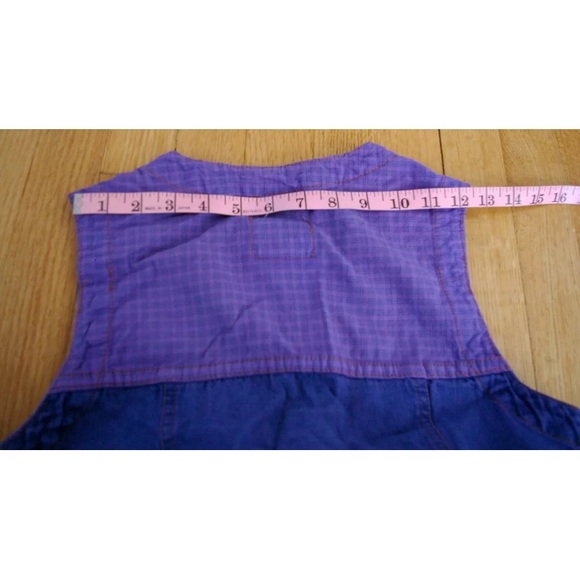 rad 90s PURPLE Nevada jeanswear vintage dress SMALL S vtg grunge kinderwhore - Picture 6 of 11